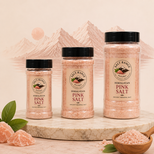 Salt Range Natural Himalayan Pink Salt | Pure Natural Rock Salt