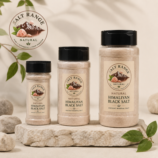 Natural Himalayan Black Salt | Kala Namak | Salt Range Natural