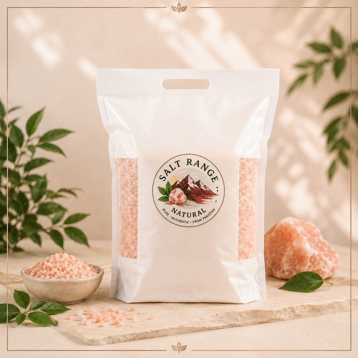 Salt Range Natural Himalayan Pink Salt – 5KG | 100% Pure & Natural